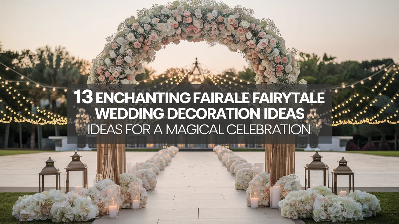 13 Enchanting Fairytale Wedding Decoration Ideas for a Magical Celebration