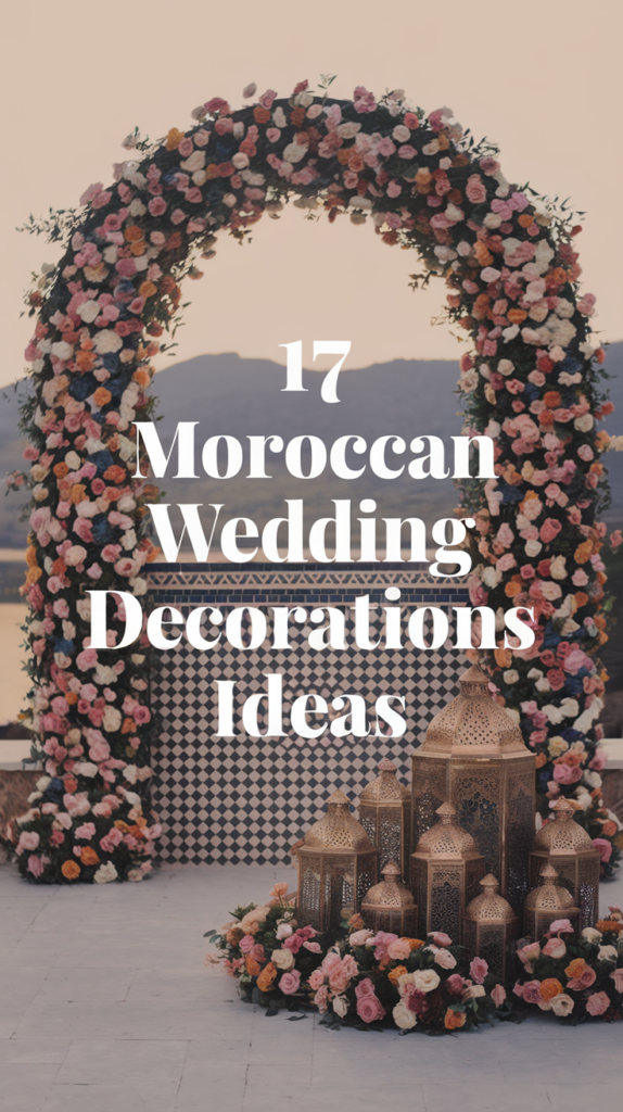 17 Exotic Moroccan Wedding Decoration Ideas