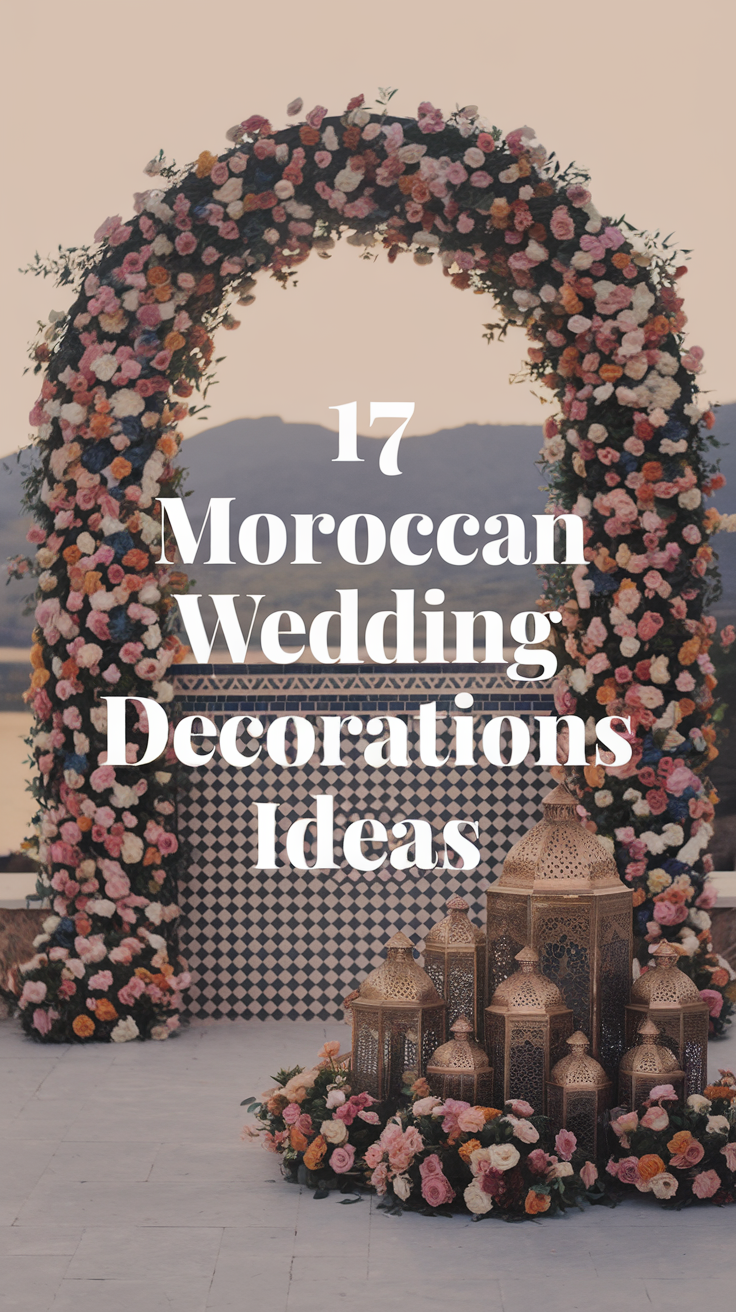 17 Exotic Moroccan Wedding Decoration Ideas