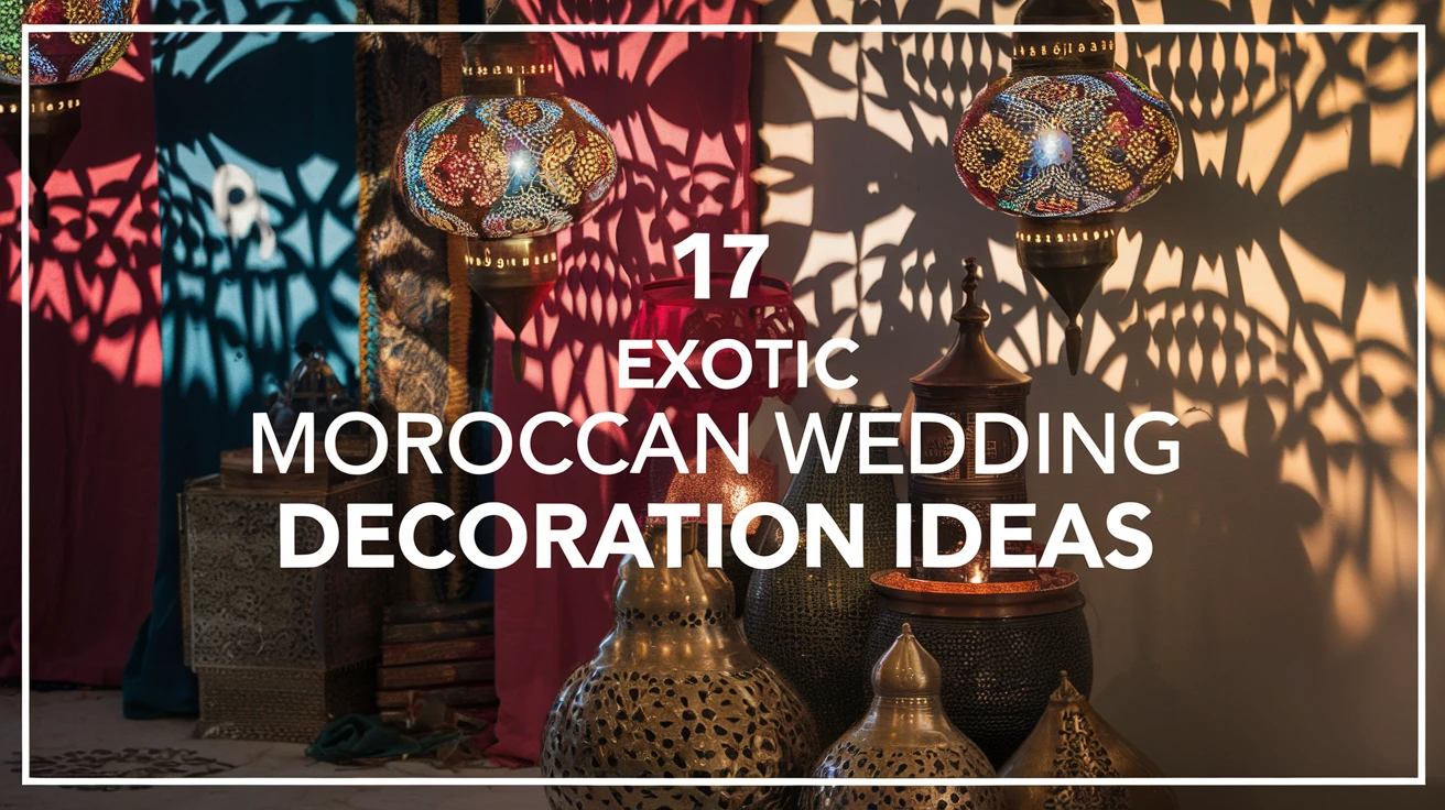 17 Exotic Moroccan Wedding Decoration Ideas