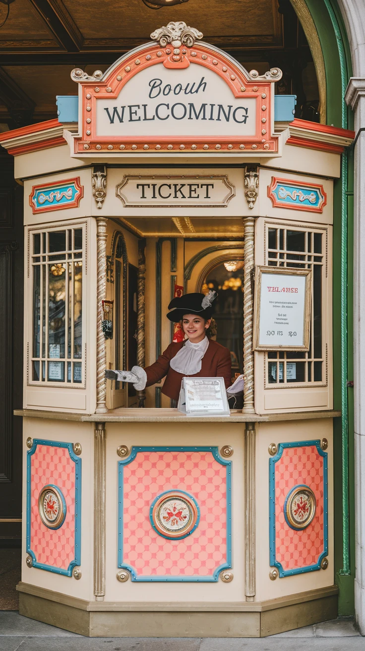 1. Grand Entrance Ticket Booth