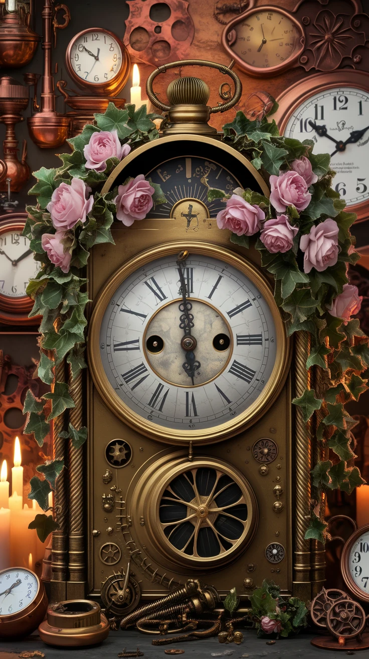 11. Enchanted Clock Displays