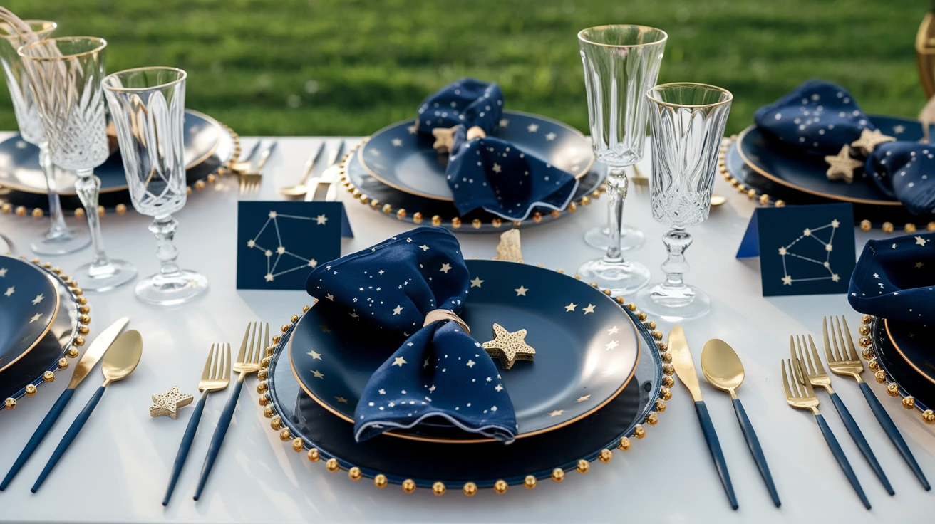 14. Celestial Place Settings