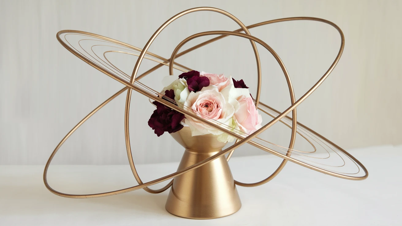 15. Orbital Centerpiece Stands