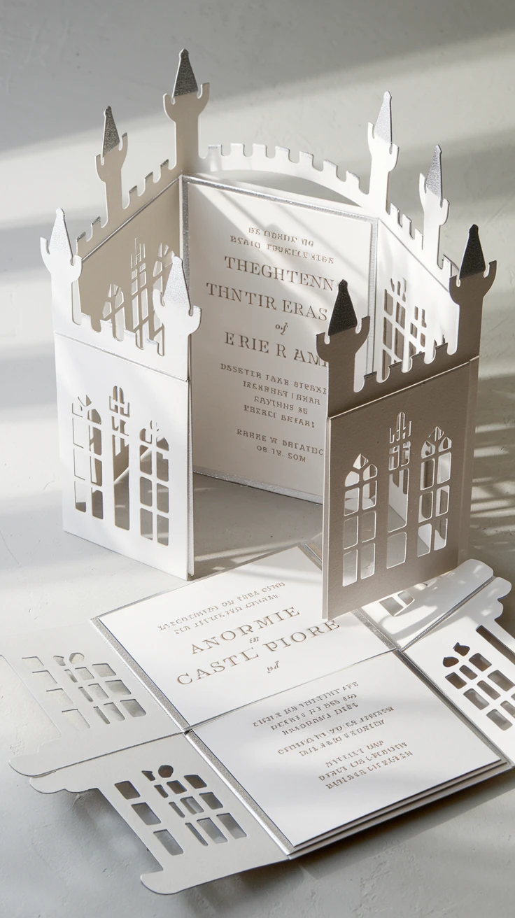 2. Castle Gate-fold Designs
