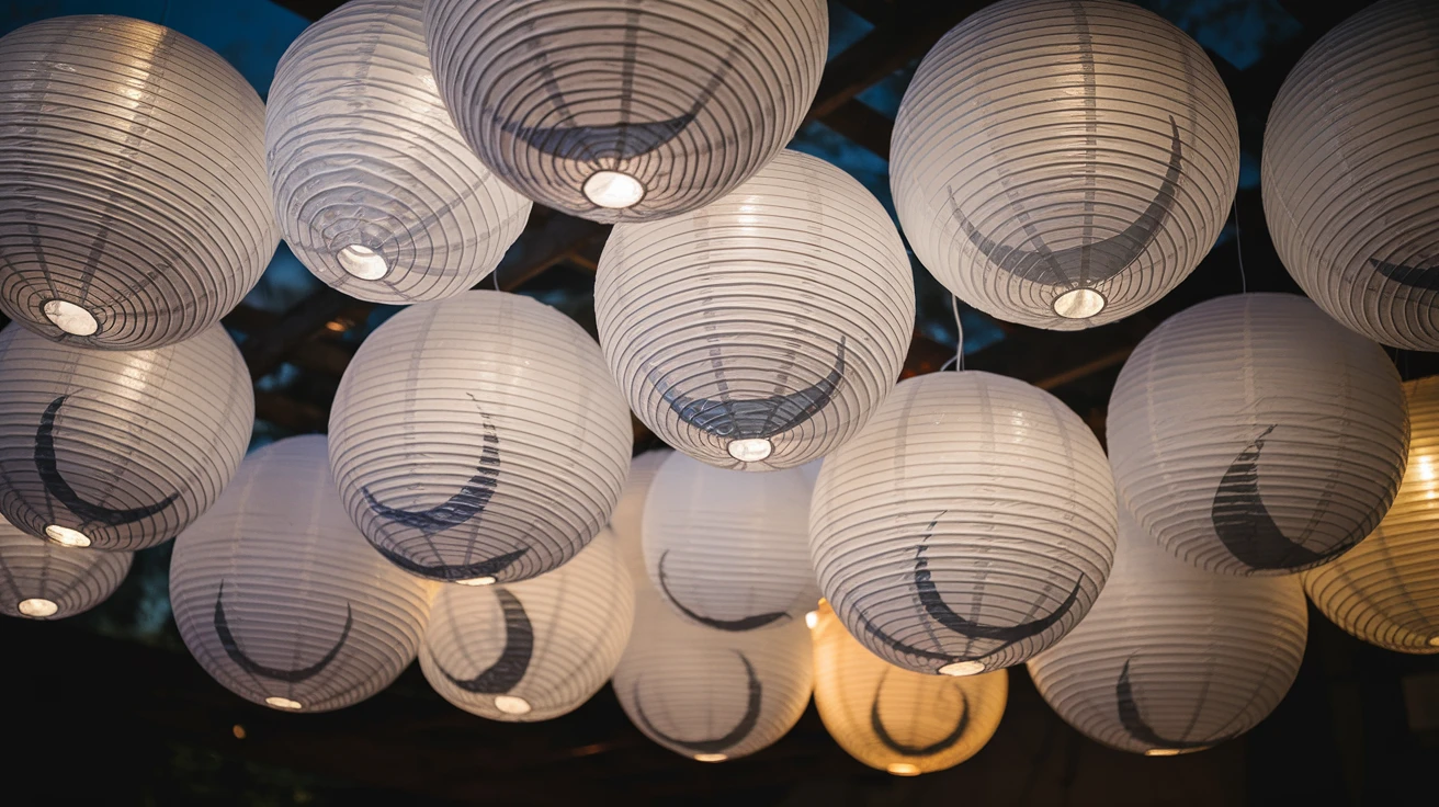 2. Moon Phase Lanterns