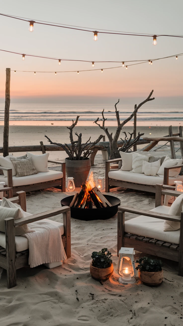 20. Beach Bonfire Lounge