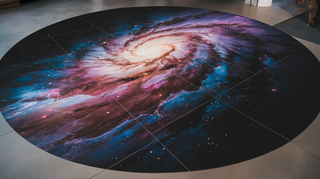 20. Galaxy Floor Decals