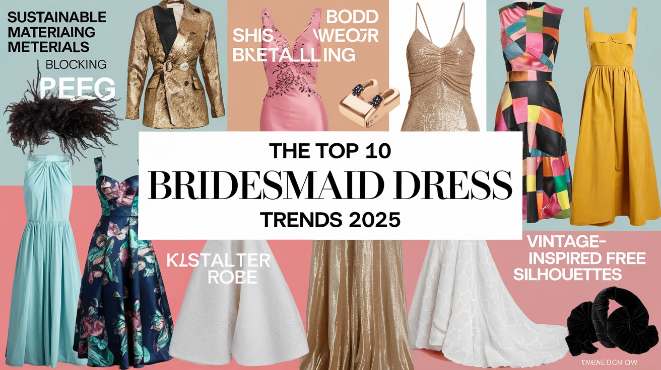 10 Bridesmaid Dress Trends for 2025 You Need to See