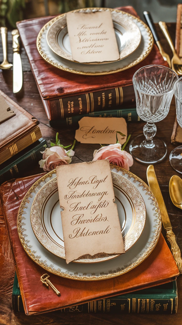 3. Storybook-Inspired Table Settings