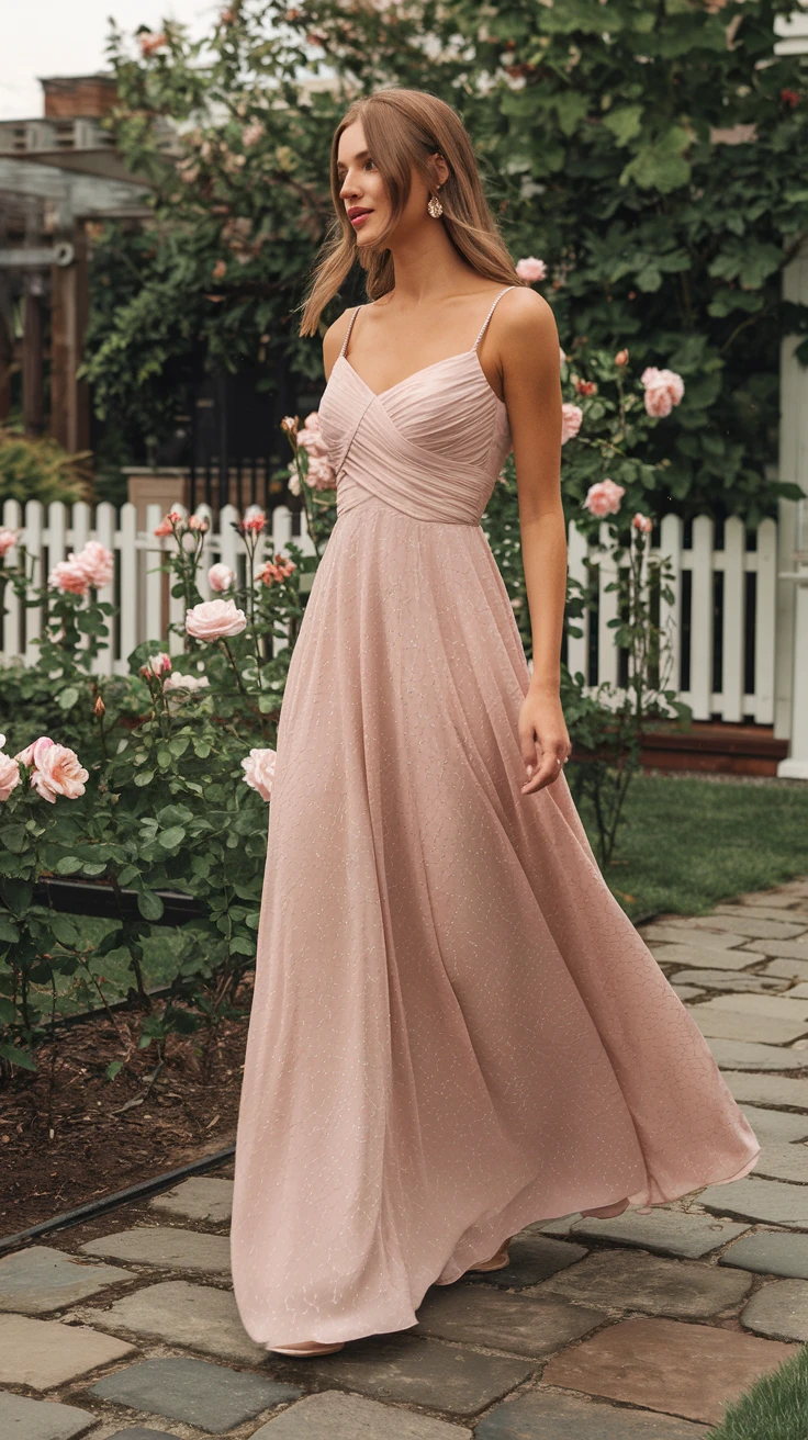 4. Flowing Chiffon Maxi Dresses
