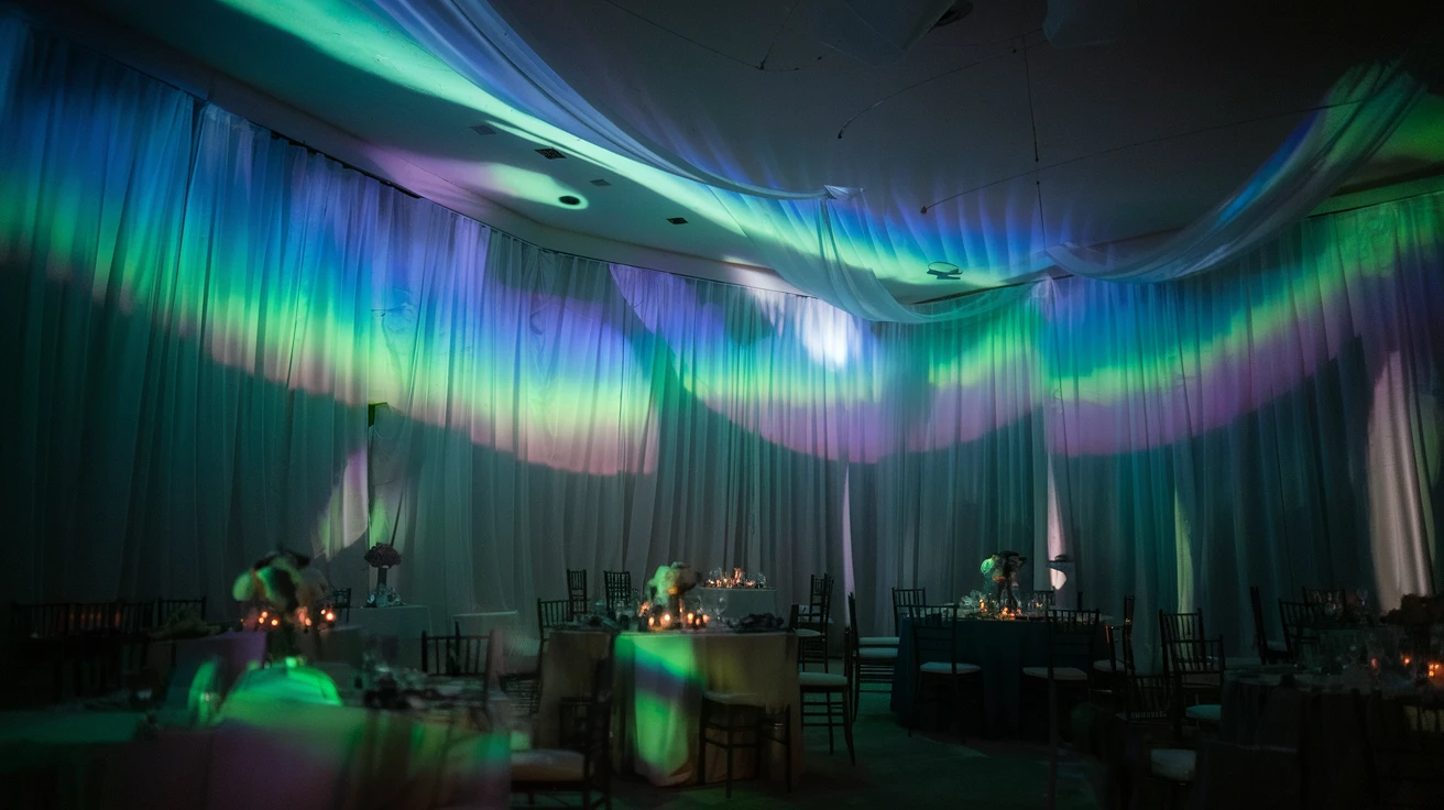 5. Aurora Borealis Light Projections