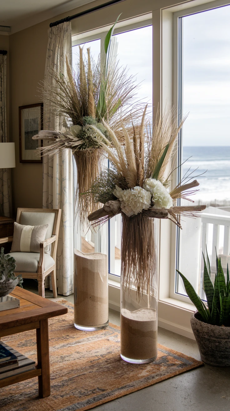 5. Beach Grass Arrangements