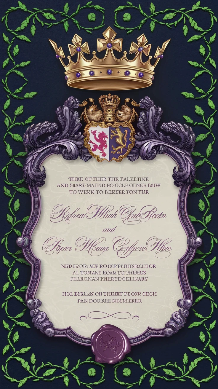 5. Royal Heritage: Majestic Vintage Designs