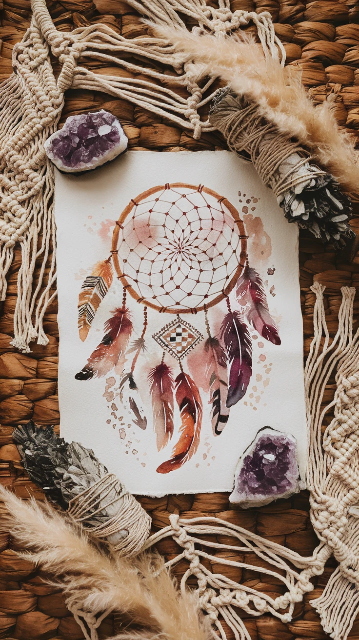 7. Bohemian Chic: Free-Spirited Invitations