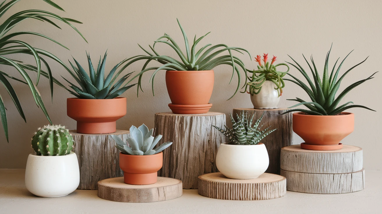 8. Living Plant Displays