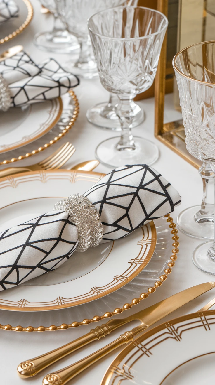 Art Deco Table Settings
