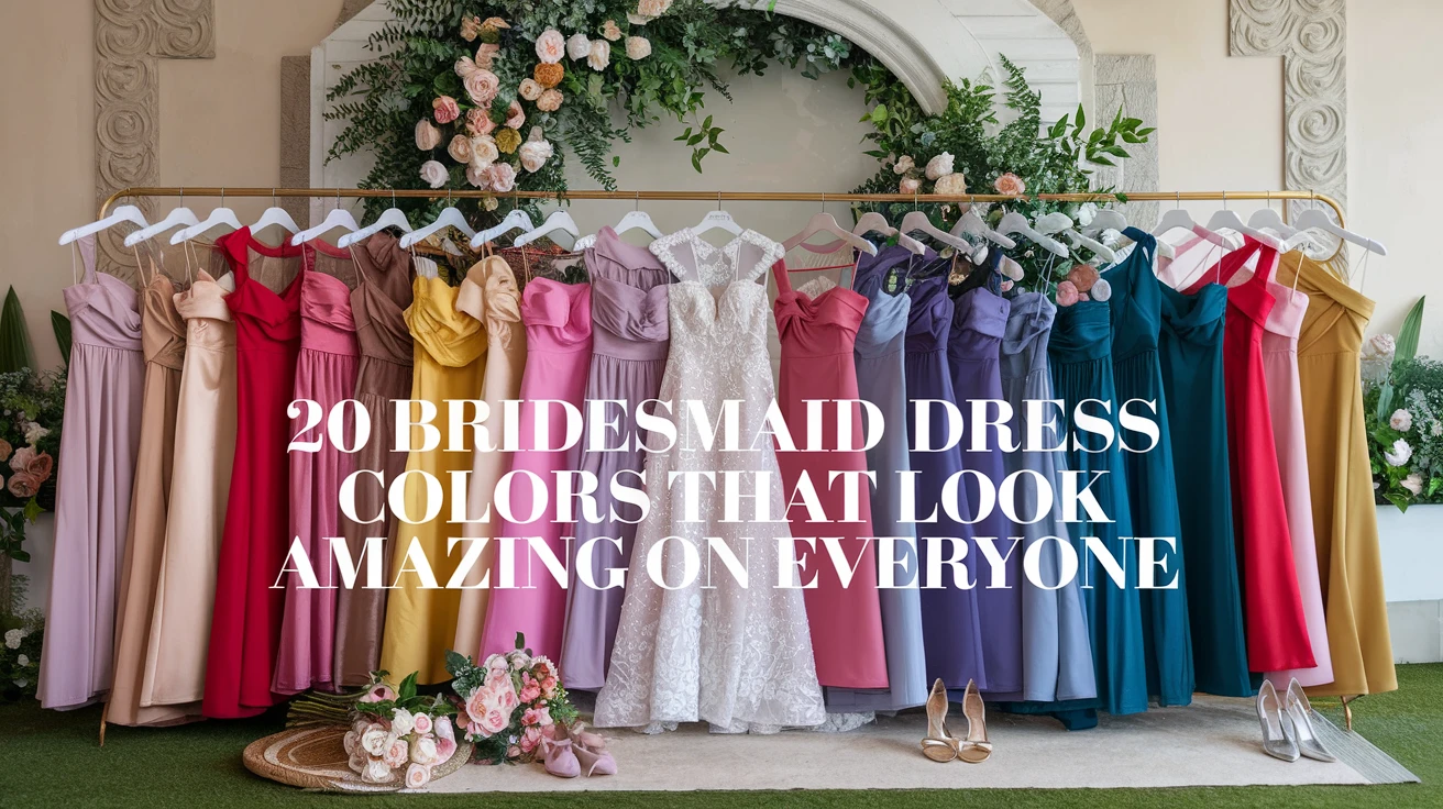 20 Bridesmaid Dress Colors That Look Amazing on Everyone