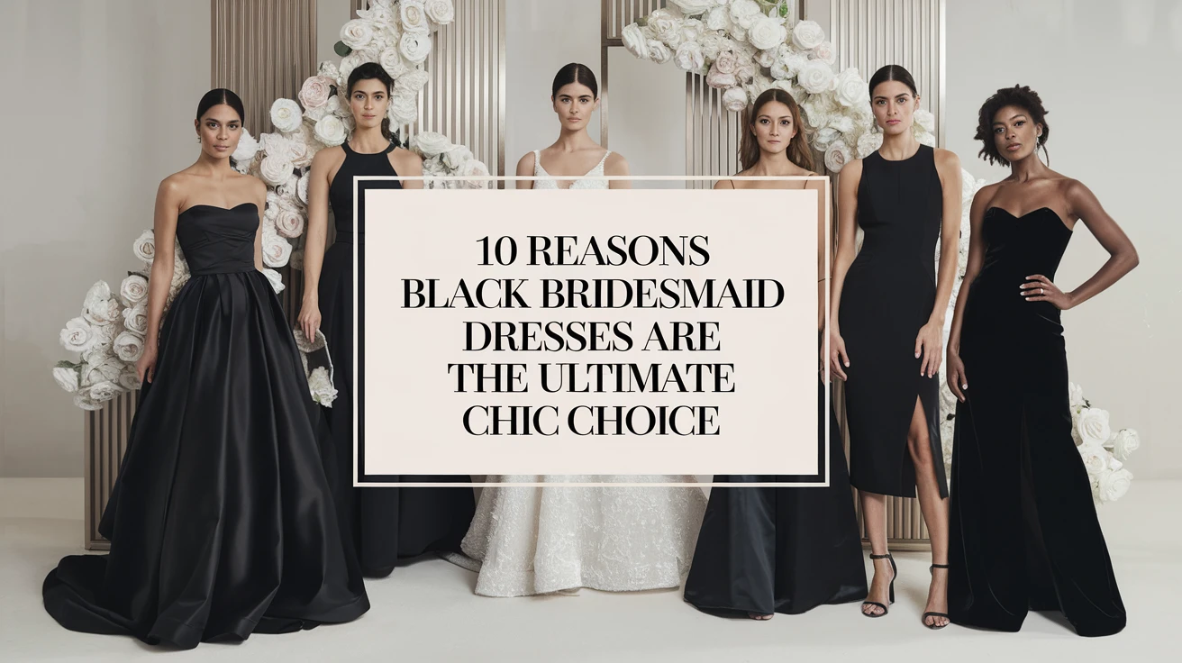 10 Reasons Black Bridesmaid Dresses Are the Ultimate Chic Choice