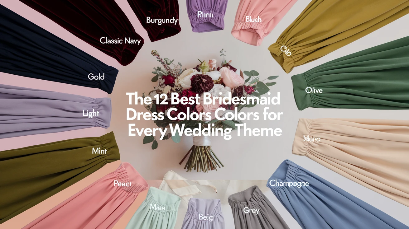 The 12 Best Bridesmaid Dress Colors for Every Wedding Theme