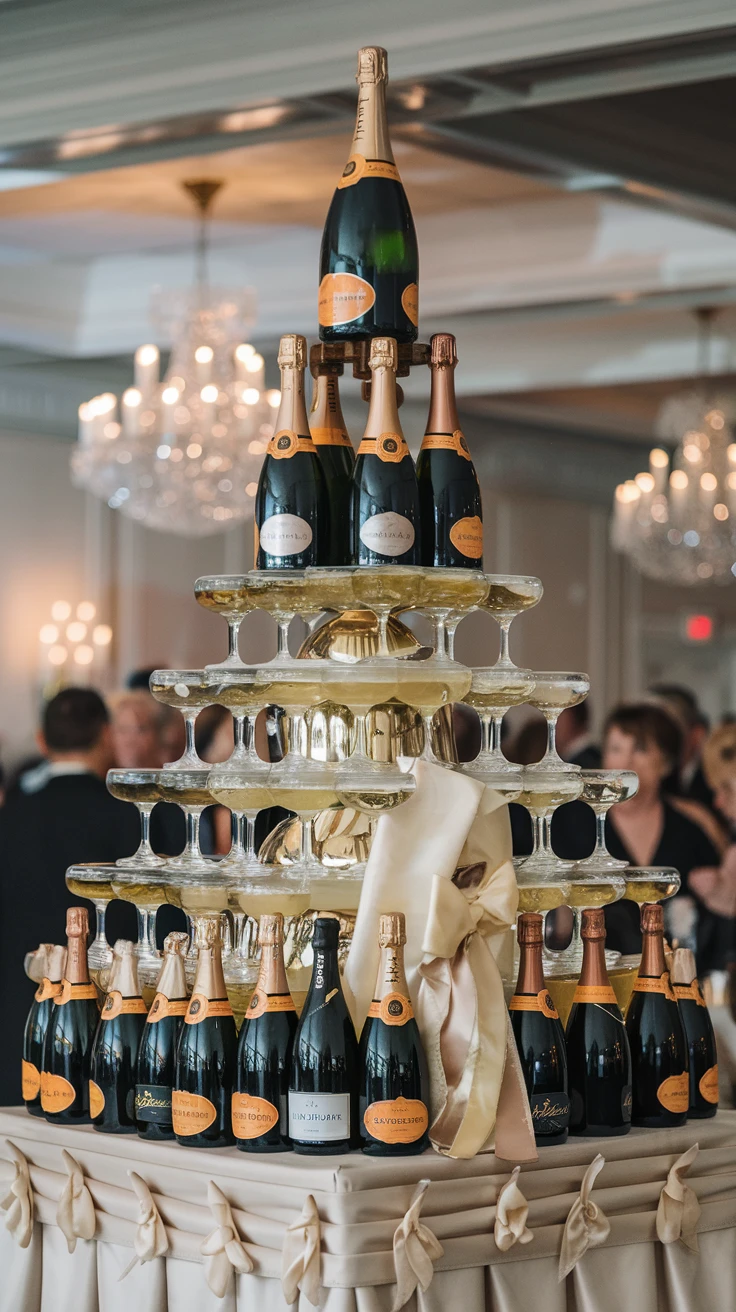 Champagne Towers or Walls