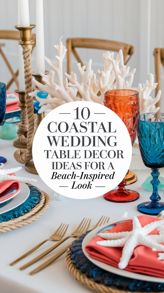 10 Coastal Wedding Table Decor Ideas for a Beach-Inspired Look