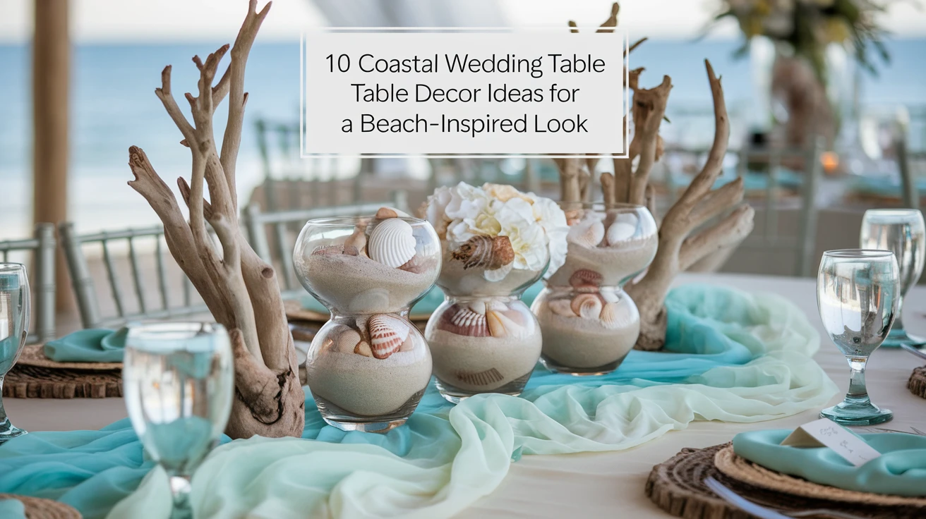 10 Coastal Wedding Table Decor Ideas for a Beach-Inspired Look