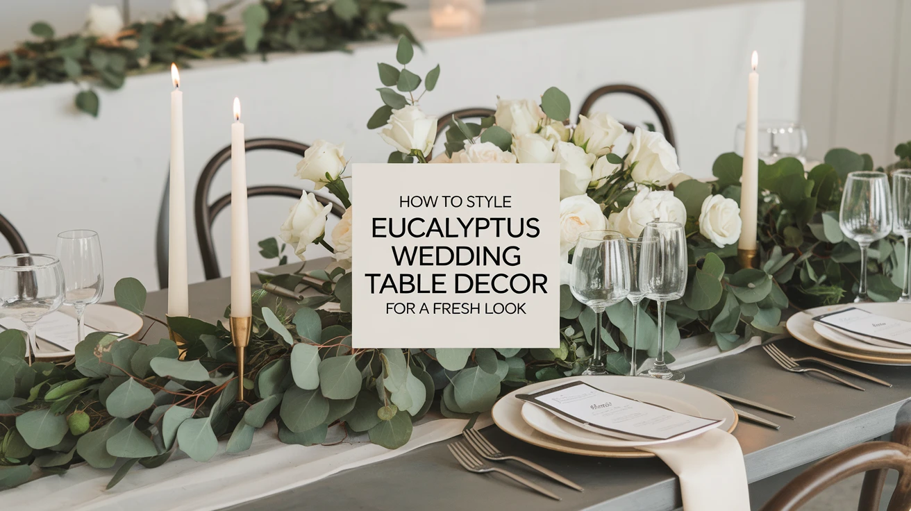 How to Style Eucalyptus Wedding Table Decor for a Fresh Look
