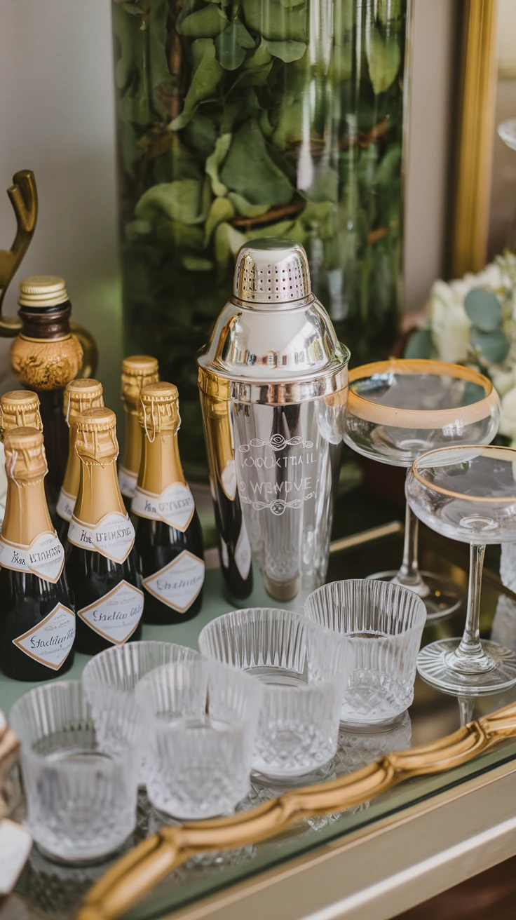 Gatsby-Inspired Wedding Favors