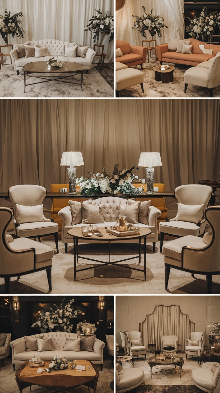Luxury Lounge Vignettes
