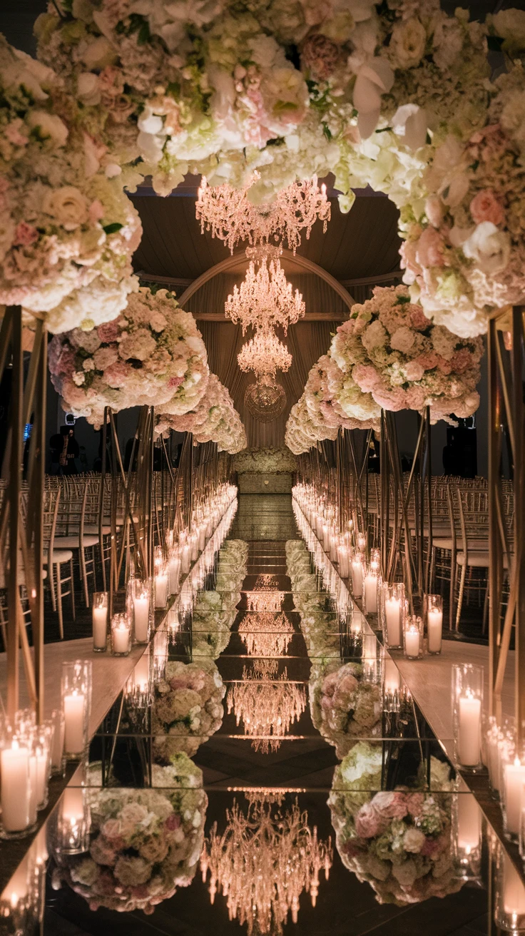 Mirrored Aisle Runners