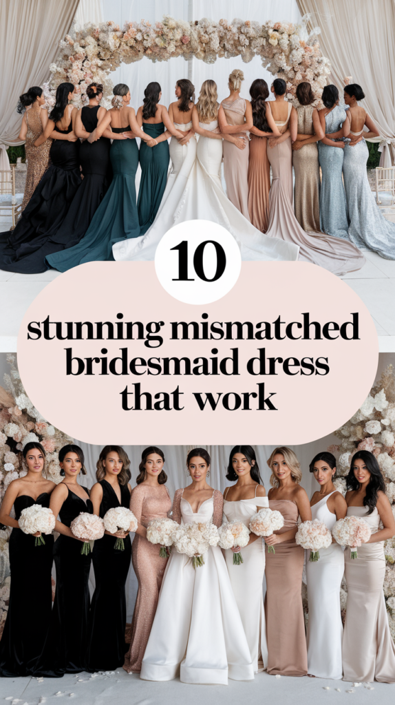 10 Stunning Mismatched Bridesmaid Dress Ideas That Work