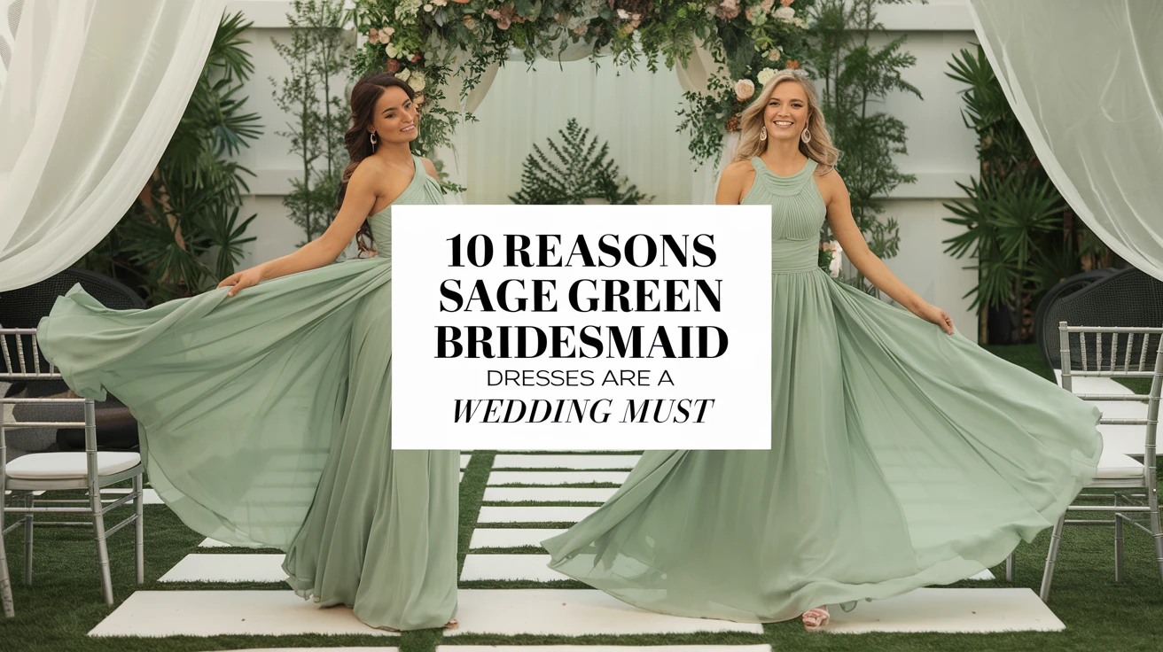 10 Reasons Sage Green Bridesmaid Dresses Are a Wedding Must