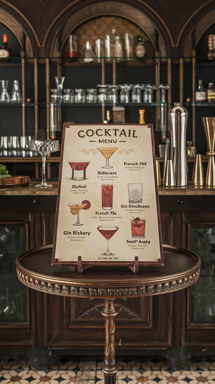 Speakeasy Bar Setup