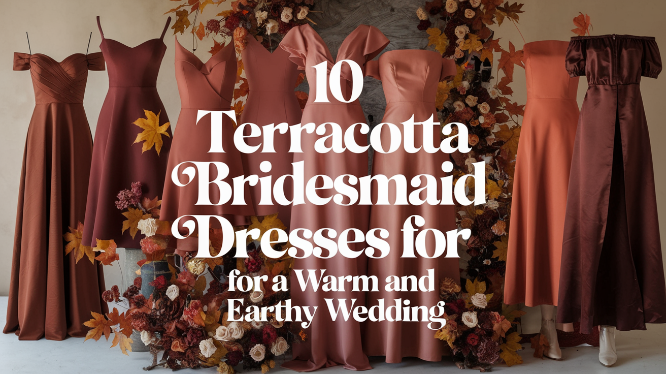 10 Terracotta Bridesmaid Dresses for a Warm and Earthy Wedding