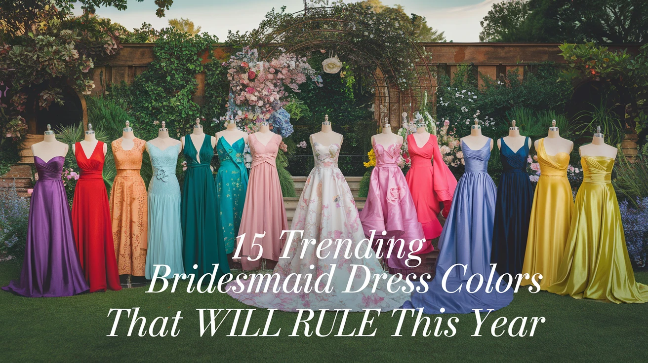 15 Trending Bridesmaid Dress Colors That Will Rule This Year