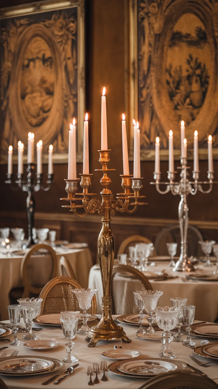 Vintage Candelabras
