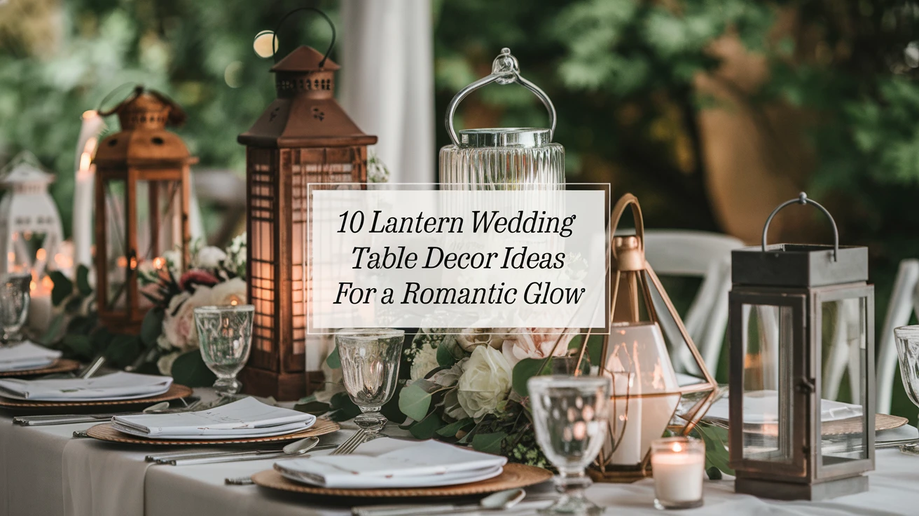 10 Lantern Wedding Table Decor Ideas for a Romantic Glow