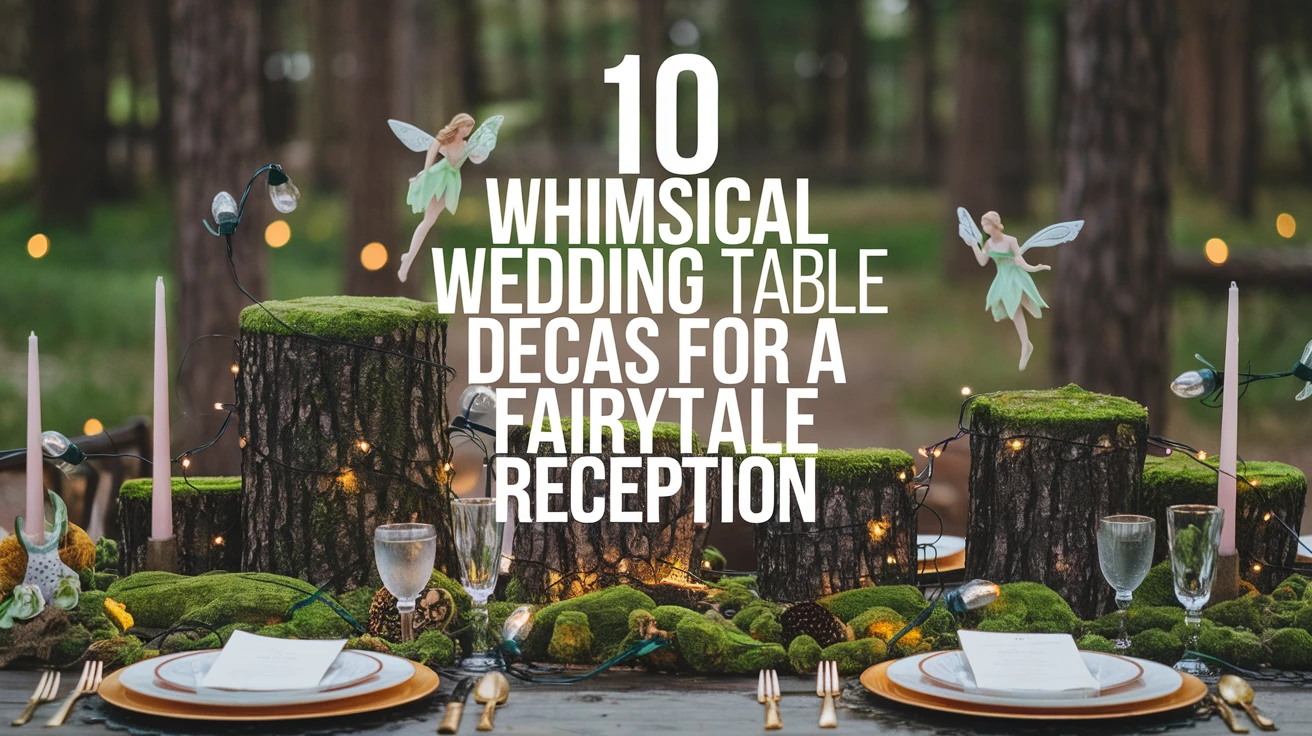10 Whimsical Wedding Table Decor Ideas for a Fairytale Reception