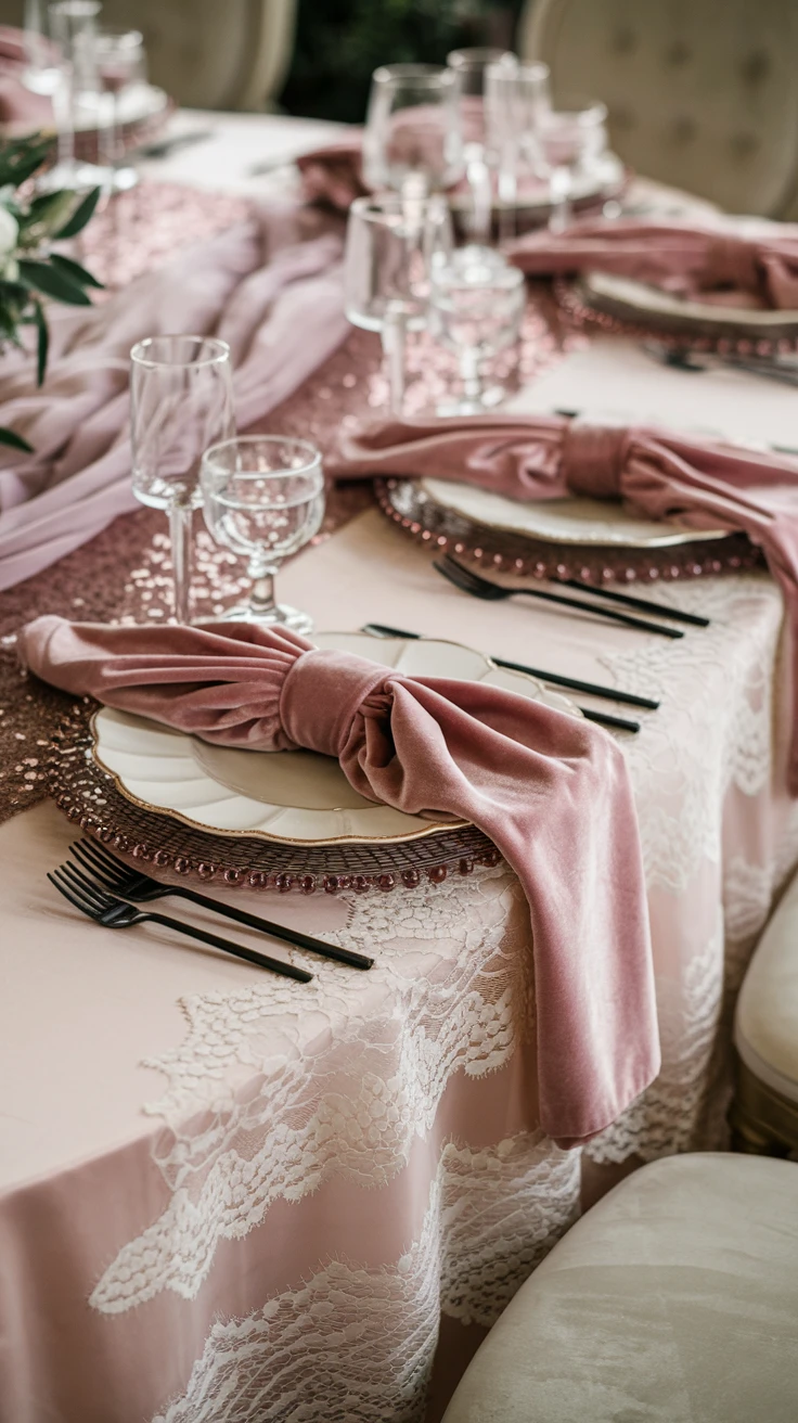 12. Pink Linen Layering