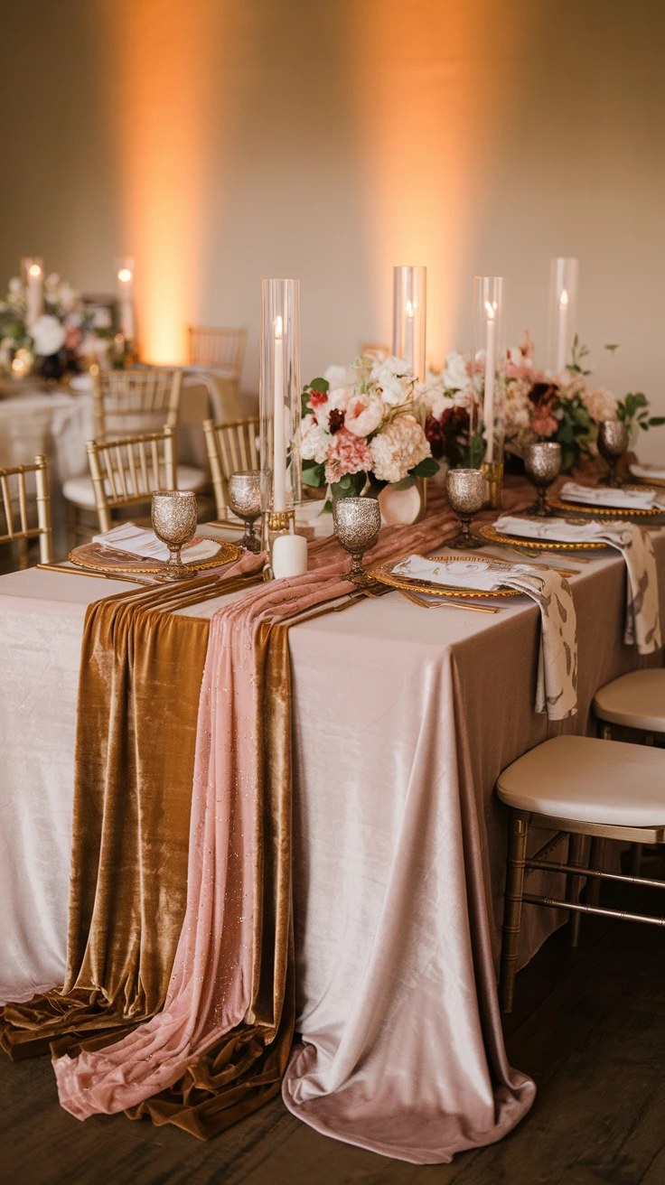 2. Layered Table Linens