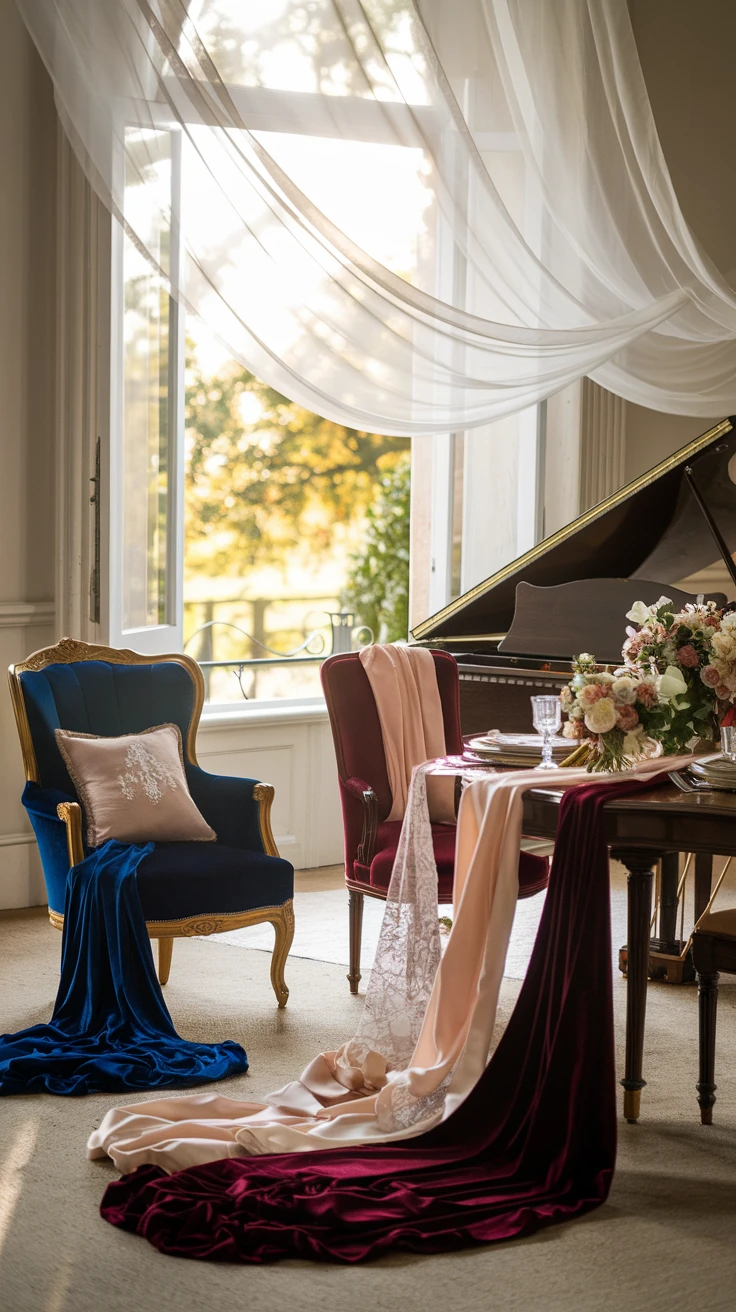 4. Timeless Fabrics and Drapery