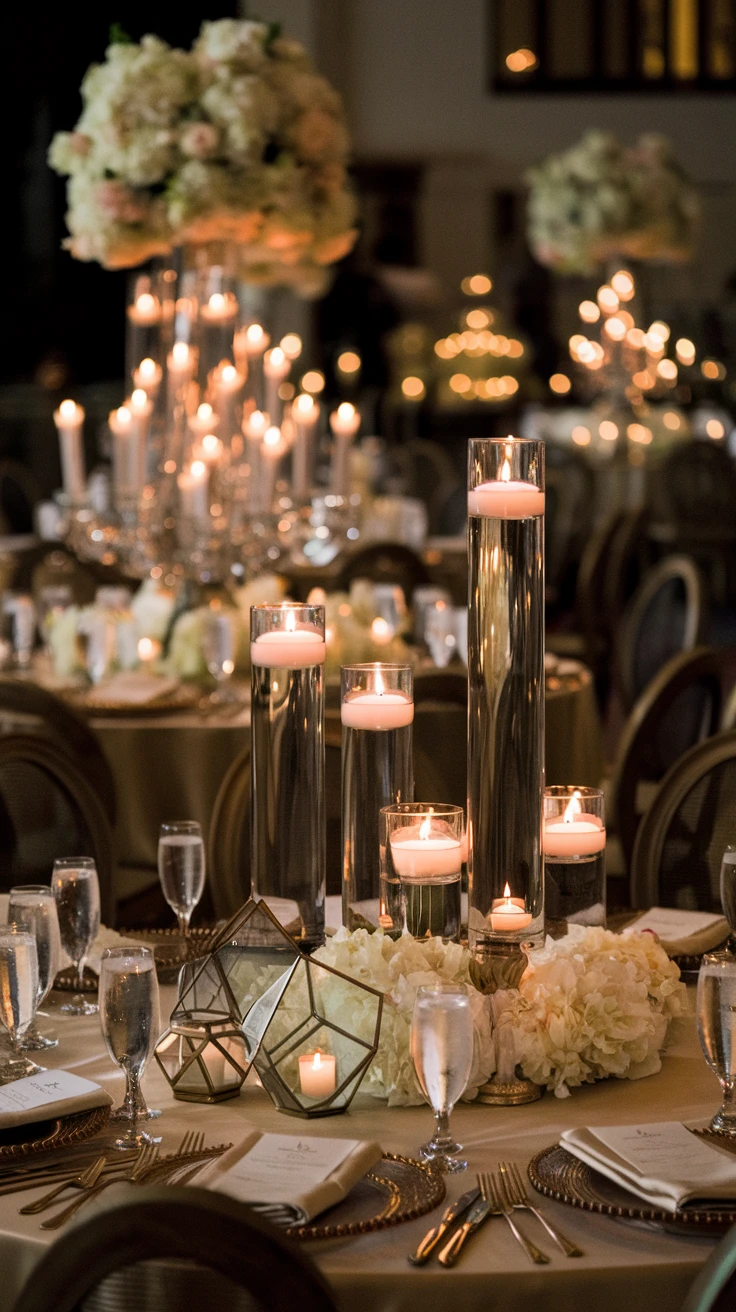 5. Elevated Candle Displays