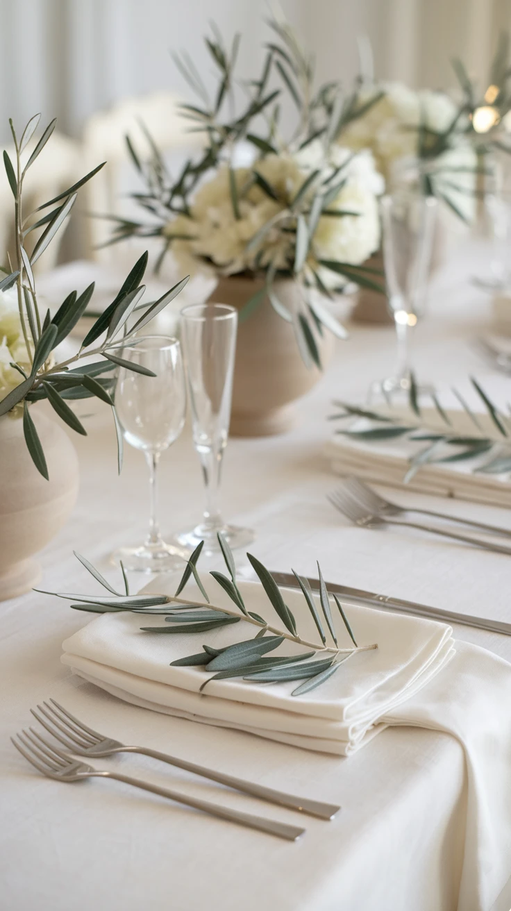 6. Olive Branch Accents