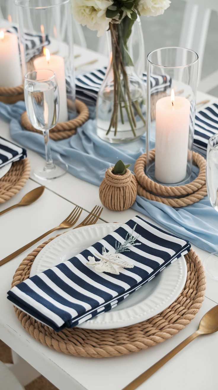 8. Nautical-Inspired Navy Decor