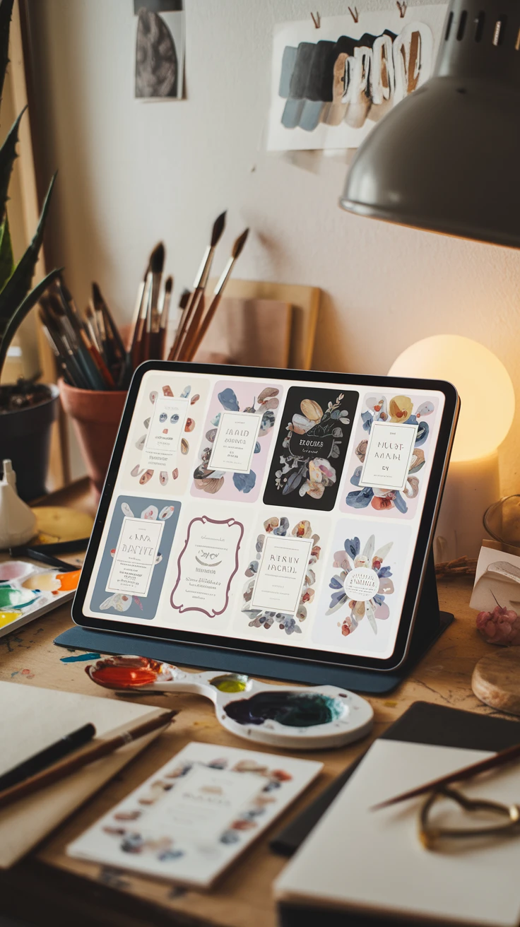 9. Etsy Digital Invitations: Custom-Designed Templates with Personal Touch