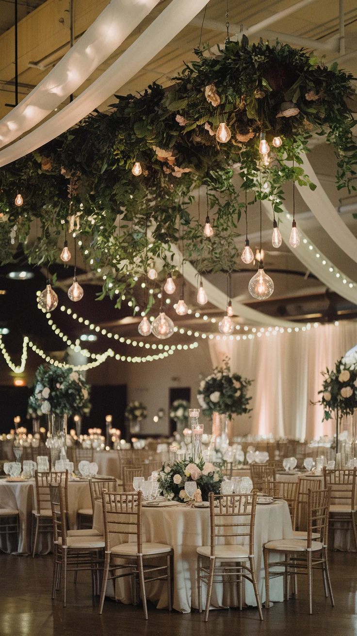 9. Suspended Decor Elements
