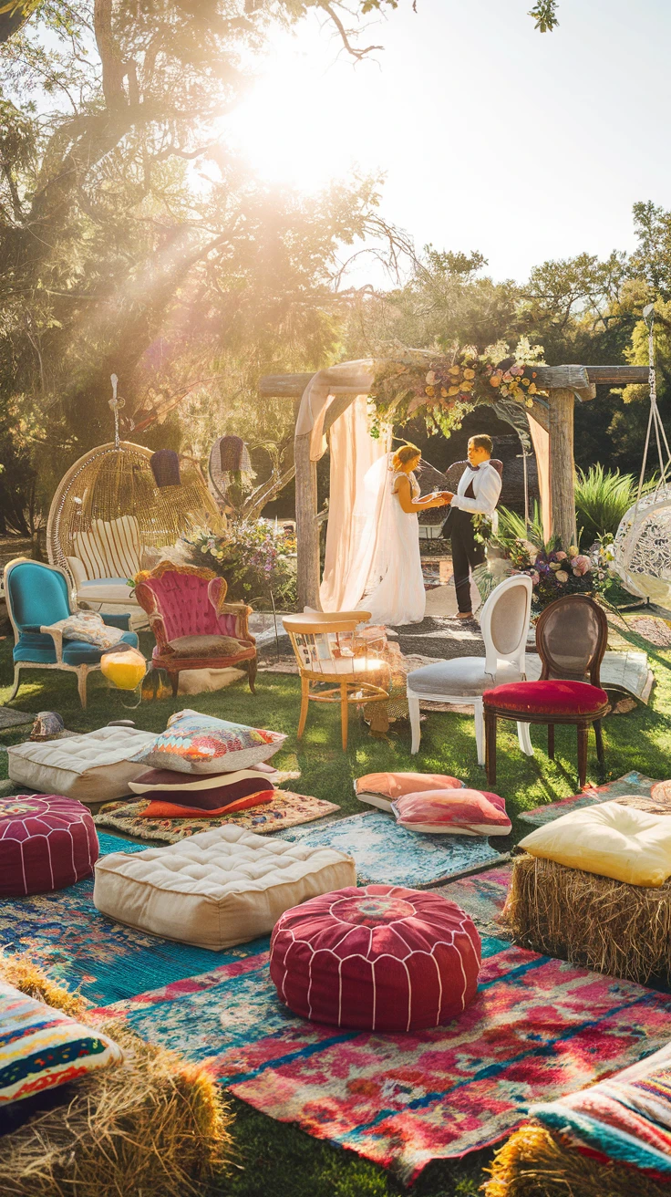 4. Seating with Style: Eclectic Arrangements