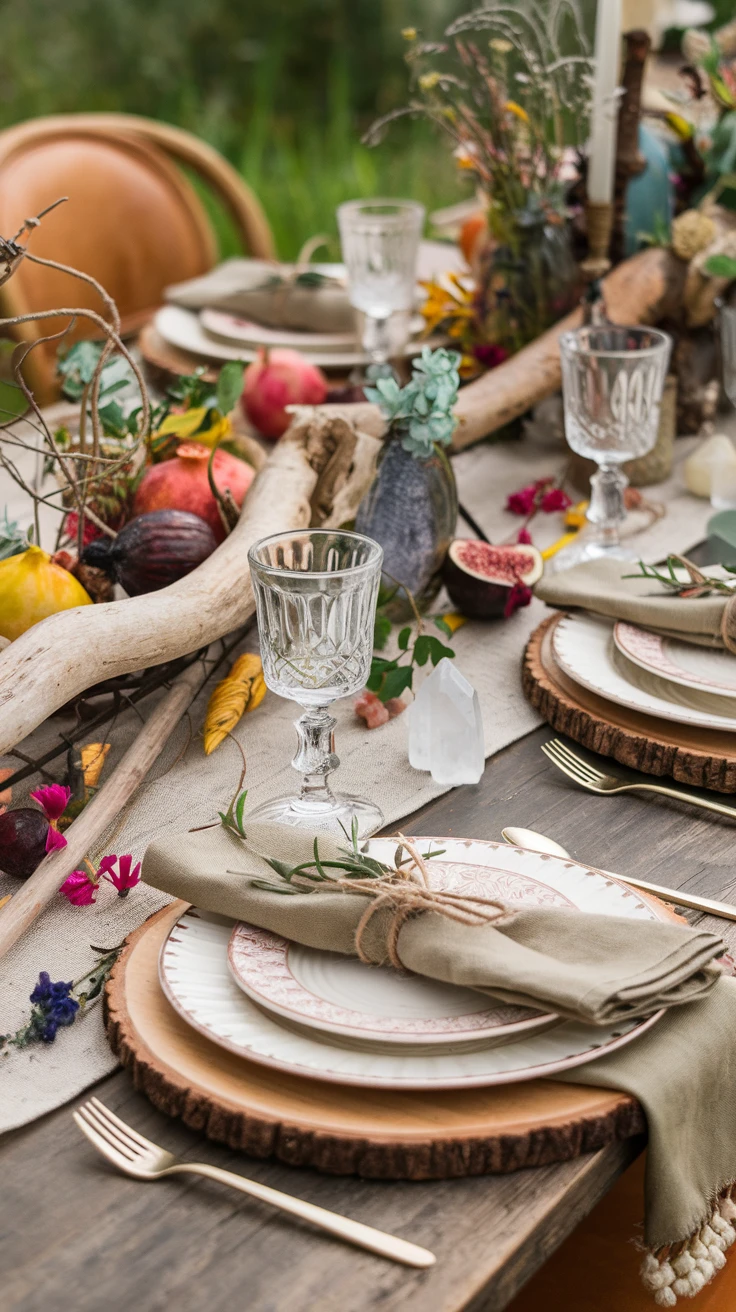 7. Tablescapes Inspired by Nature
