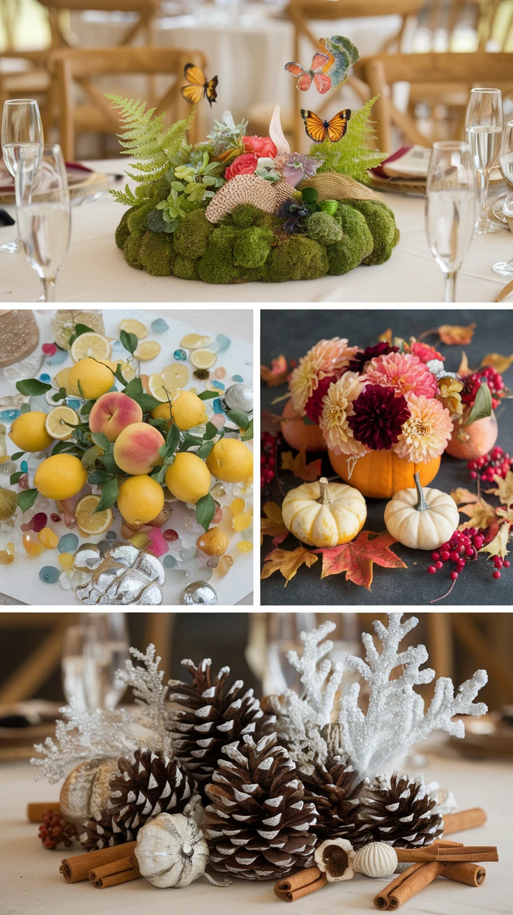 5. Seasonal Centerpieces: A Touch of Nature